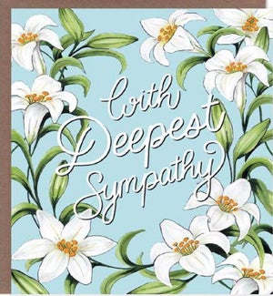 SY/Deepest Sympathy Lilies