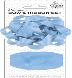 BOW/Blue Bow & Ribbon
