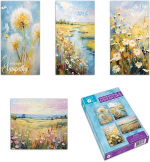 BOXEDCARDS/Asst Sympathy -12ct