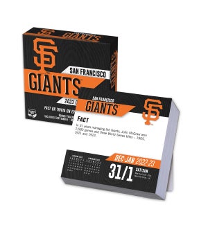 BOXCALENDAR/San Fran Giants