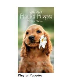 2YEARPLANNER/Playful Puppies