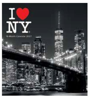CALENDAR/I Love NY, B&W City