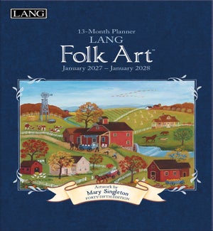 MONTHLYPLANNER/Lang Folk Art