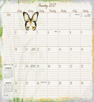 DESKCALENDAR/Butterflies