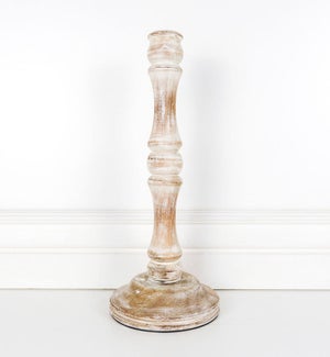 CANDLEHOLDER/Mango Wood 6"