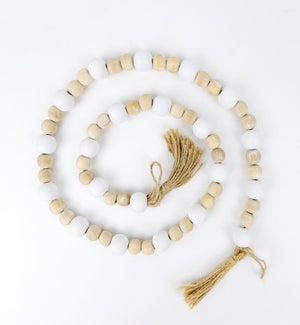 GARLAND/Wood Bead - 36"