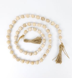 GARLAND/Wood Bead - 48"