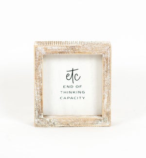 SIGN/End of Thinking - 5"
