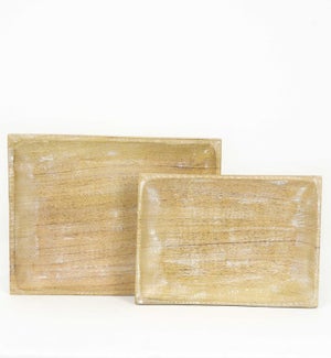 TRAY/Mango Trays - Set of 2