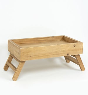 TABLE/Wood Tray Table - 20x10"
