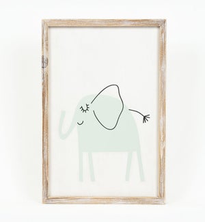 SIGN/Elephant - 15x20"
