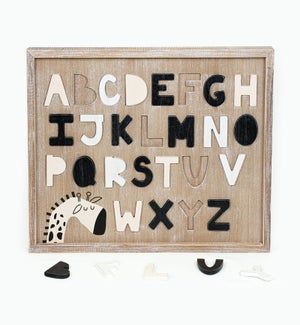 SIGN/Alphabet Puzzle - 25x19"