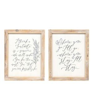 SIGN/Stay/Soulmate - 16x19"