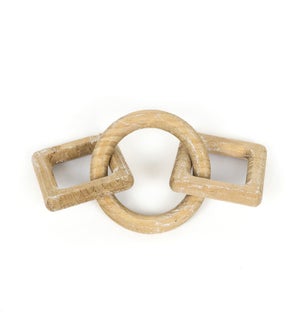 LINKS/Square/Circle  - 11x5"