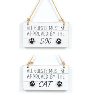 TILE/Approved By Dog - 6x3"