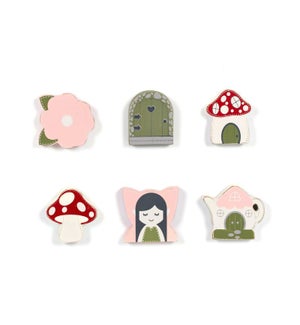 SHAPES/Fairy (Set of 6) - 2x2"