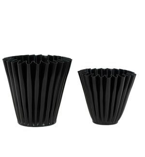 CANDLEHOLDER/Votive - Blk s/2