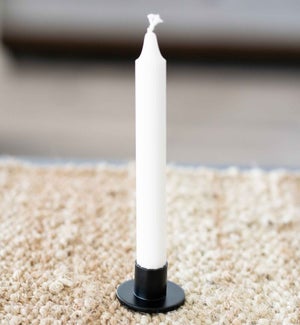 CANDLEHOLDER/Iron - Black 2x1"