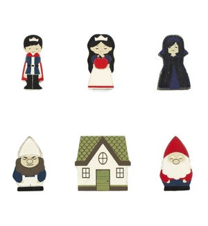 SHAPES/Snow White (S/6) - 2x2"