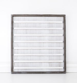 LETTERBOARD/White - 24x24"