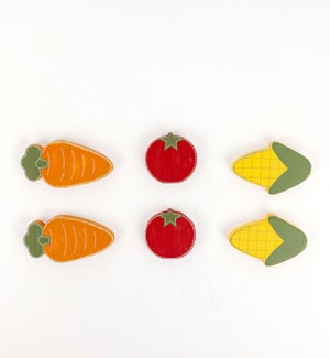 SHAPES/Vegetable (Set 6) -3x2"