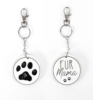 KEYCHAIN/Fur Mama - 2x2"