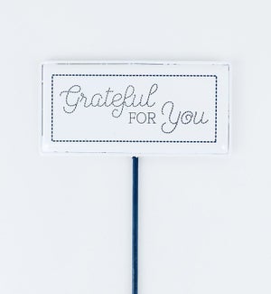 ENAMELPICK/Grateful - 5x12"