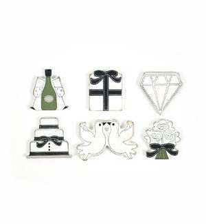 SHAPES/Wedding (Set 6) - 3x2"