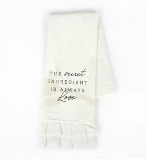 TOWEL/Ingredient - 17x24"
