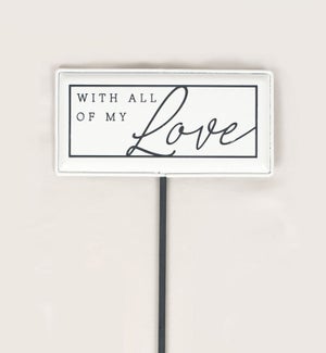 ENAMELPICK/All My Love - 5x2"