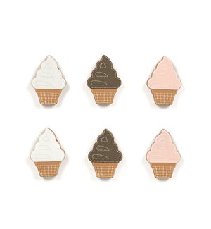 SHAPES/Ice Cream (Set 6) -1x2"