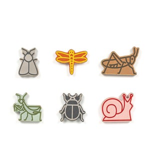 SHAPES/Bugs (Set of 6) - 3x2"