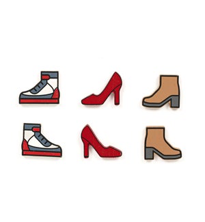 SHAPES/Shoes (Set of 6) - 3x2"