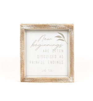 SIGN/Beginnings - 7x7"