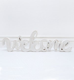 CUTOUT/Welcome - 20x6.5"
