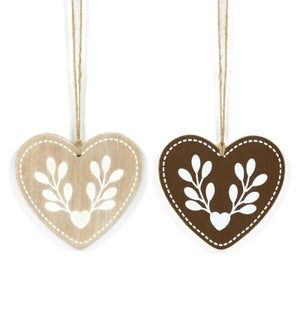 ORNAMENT/Heart - 5x4"