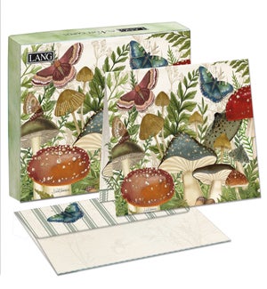 BOXEDNOTECARD/ Mushrooms