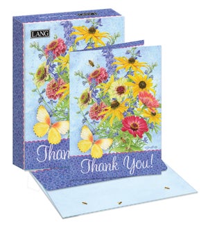 BOXEDNOTECARD/Bouquet Thanks