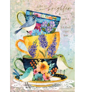 BOXEDNOTECARD/Tea Time