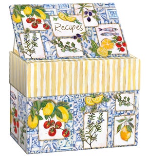RECIPECARDBOX/Portofino Cucina