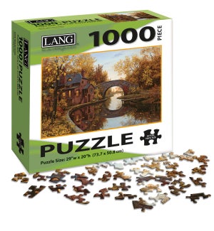 PUZZLES/1000PC House By River