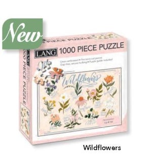 PUZZLES/1000PC Wildflowers