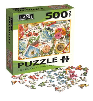 PUZZLES/500PC Seed Packets