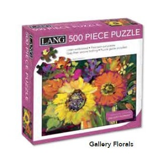PUZZLES/500PC Gallery Florals