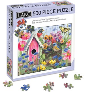 PUZZLES/500PCBirdhouse N Bloom