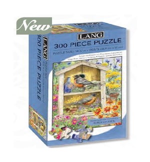 PUZZLES/300PC Birdhouse Bloom