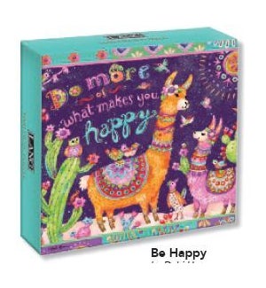 PUZZLES/1000PC Be Happy Luxe