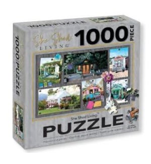 PUZZLES/1000PC-She Shed Living