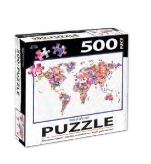 PUZZLES/500PC World Of Love