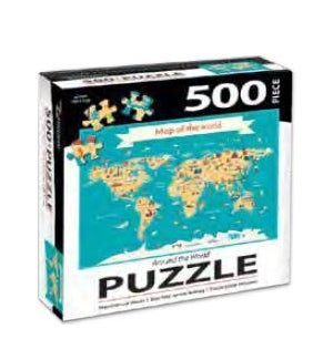 PUZZLES/500PC Around The World
